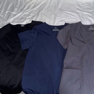 3 pack scrub tops